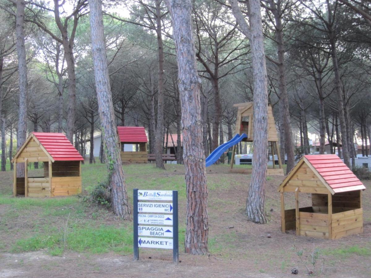 ס'ארקיטו קוליירי Happy Camp Mobile Homes In Camping Village Bella Sardinia מראה חיצוני תמונה